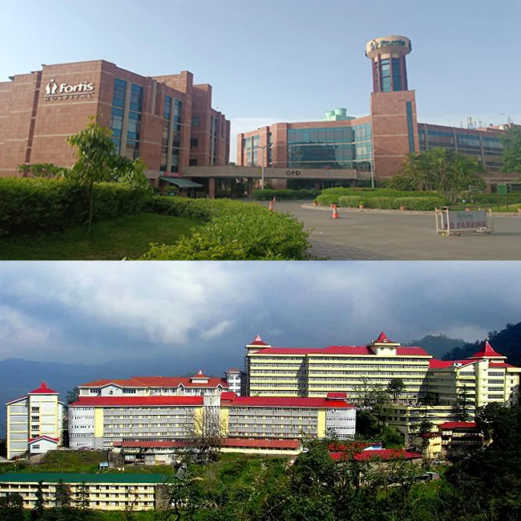 Tie-up with leading Hospitals