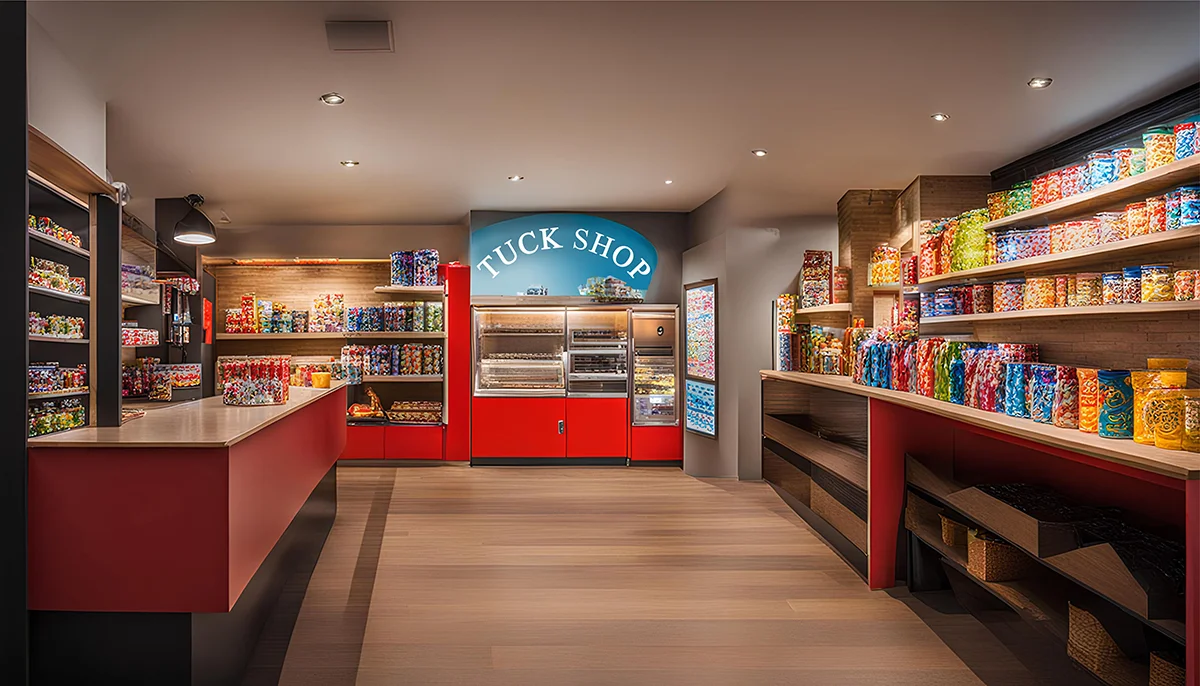 AT THE TUCK SHOP